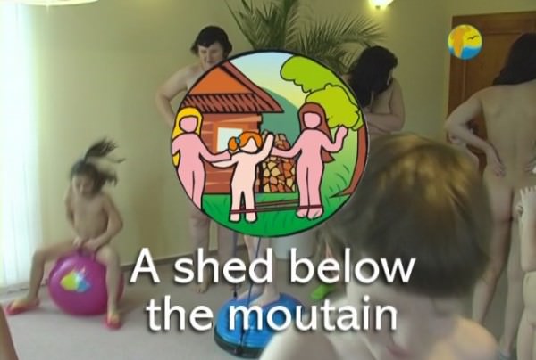 A Shed below the mountain - new family nudism video [720x480 | 01:03:07 | 3.3 GB]