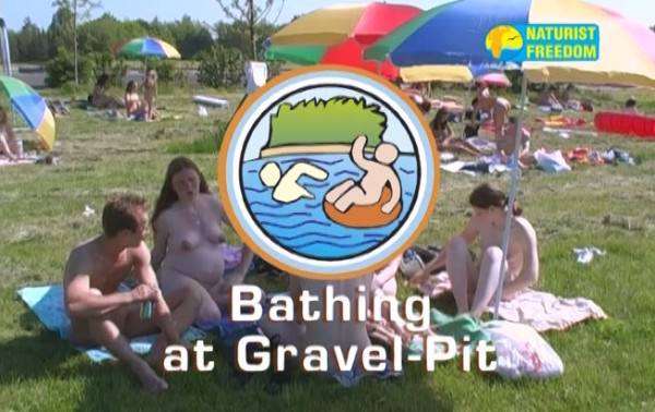 Bathing At Gravel Pit - new beauty family nudism video [720x480 | 00:55:00 | 1.3 GB]