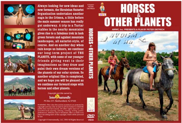 Horses & other planets - Naked girl nudists video [720x480 | 00:58:17 | 3.73 GB]