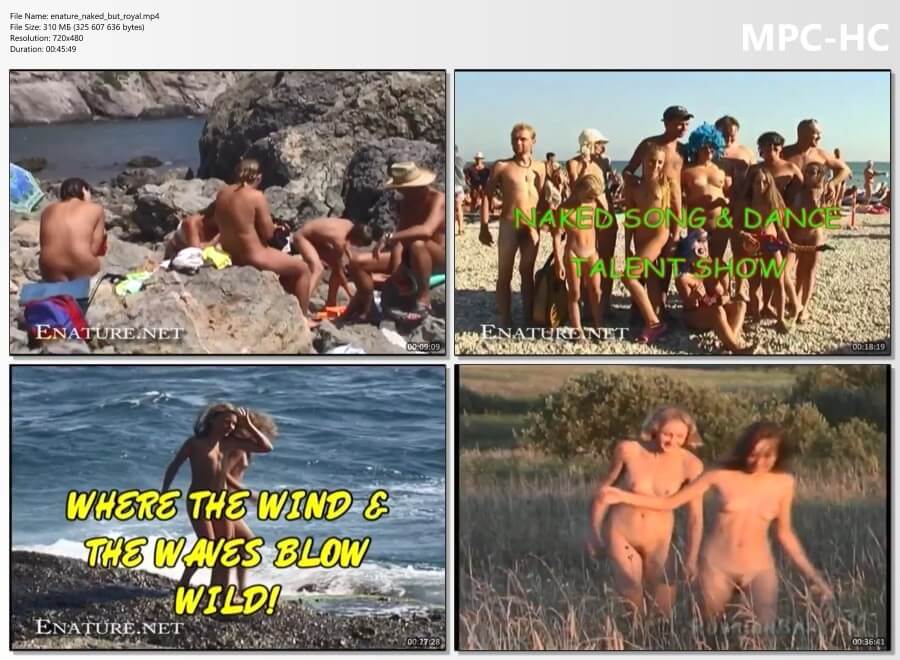 Enature - Naked royal vacation at sea - Nudity fosters the development of trust and sincere relationships