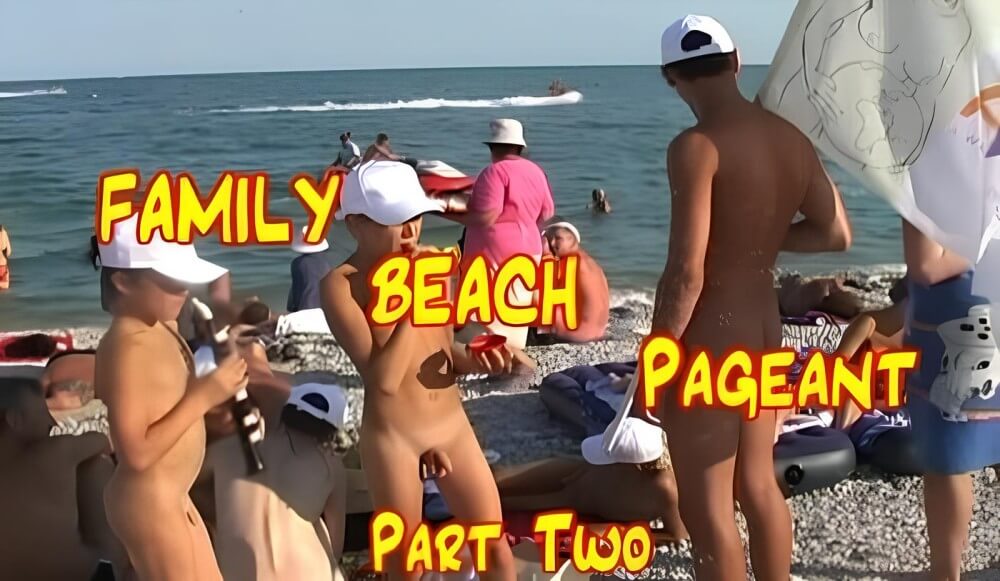 Enature - Family Beach Pageant part two - Happiness is achieved by embracing naturism and nudism in ones life