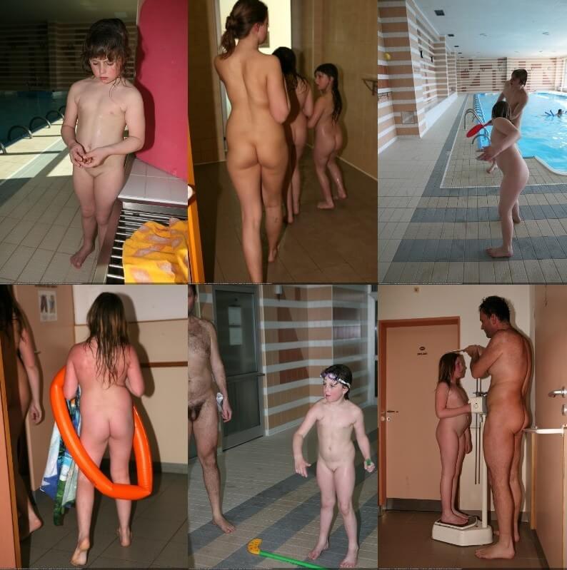 Pool house pictures - A true nudist vacation