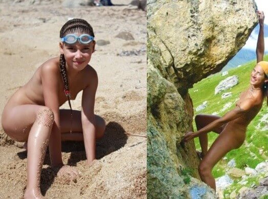 College Walk photos - Nudism has been around for a very long time