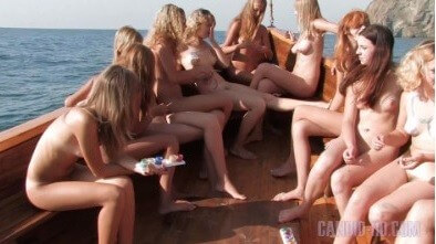 Candid HD: Nudist Boat Cruise Full HD video - Joy and pleasure are an integral part of the nudist and naturist experience