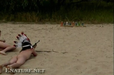 Enature - naked shoot out - What the Concept of Naturist Recreation Entails