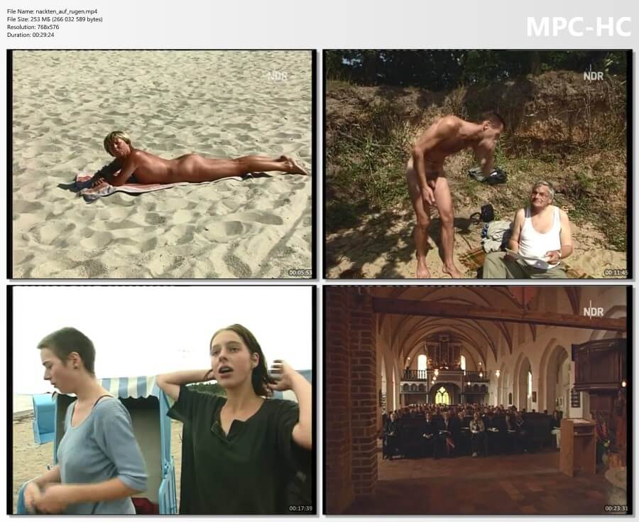 Nudist movie die nackten auf rugen HD - People seek self-development and peace of mind through nudism