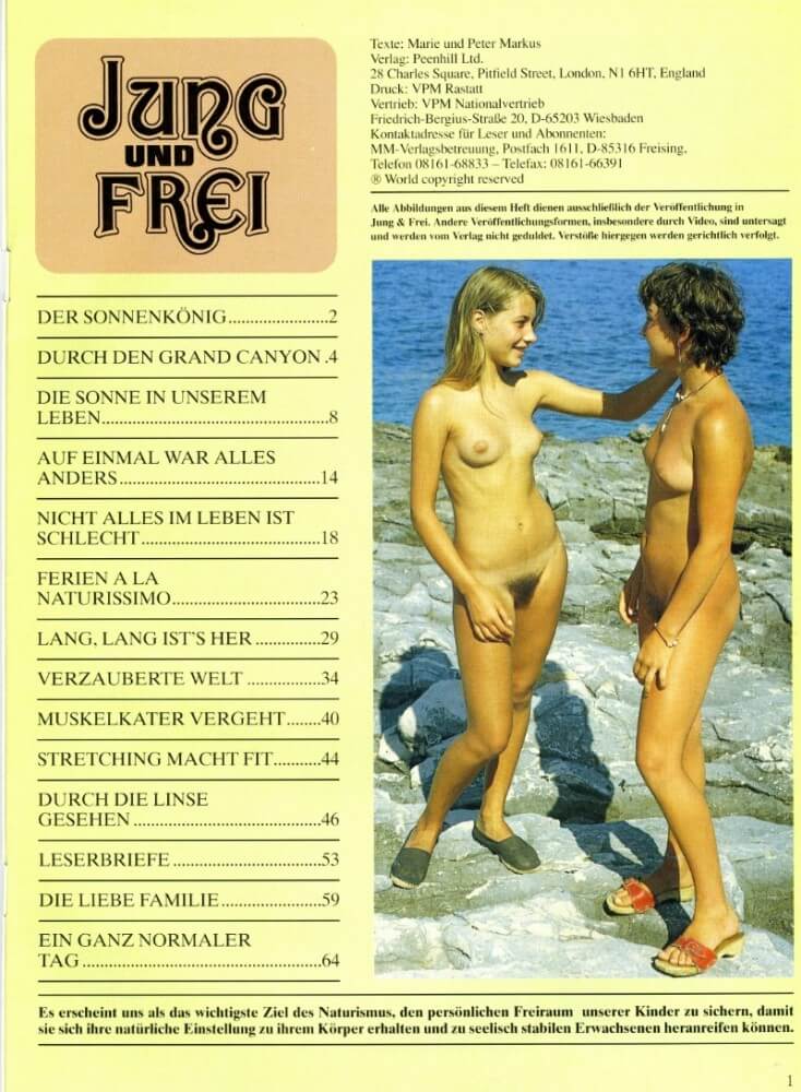 Jung und Frei Nr 76 - Openness to the world and new ideas is a defining trait of naturists and nudists
