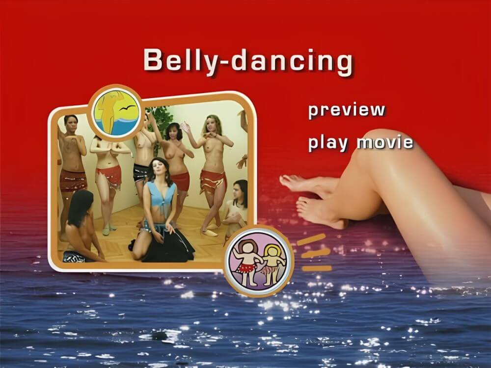 Naturist Freedom: Belly Dancing - Looking at the sun and my own naked body