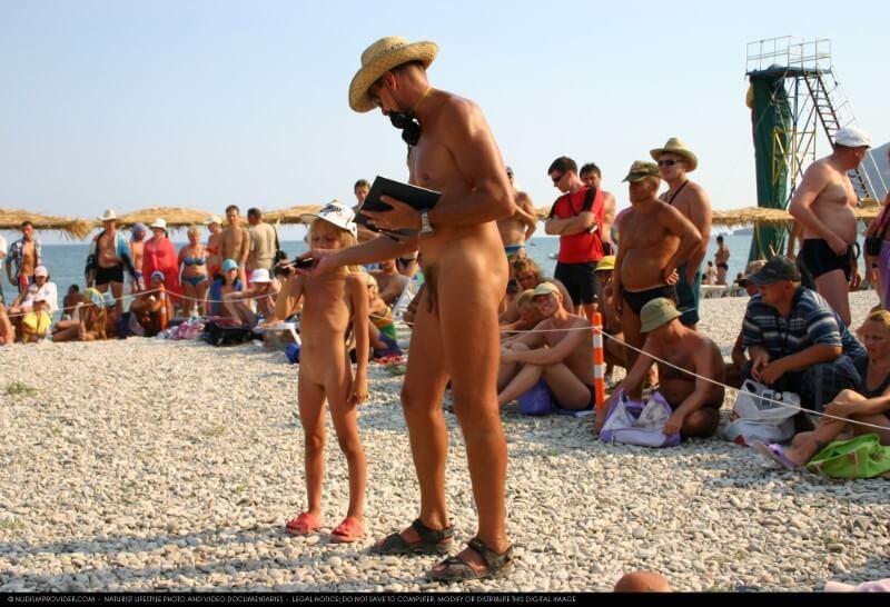 Naturist Pageant Line Up photos - Freedom and naturalness are important to naturists