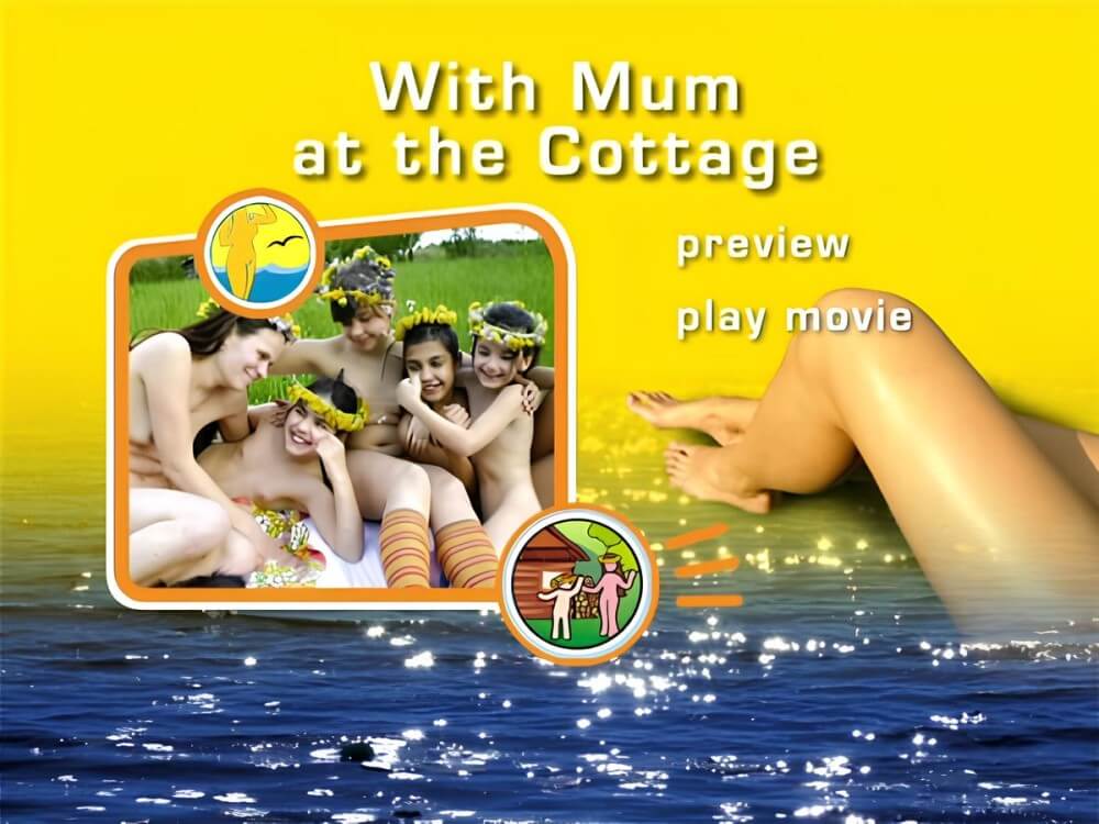 Naturist Freedom: With Mum at the Cottage DVD - Naturists love nature and the environment