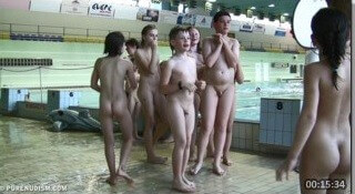 In a pool named Argentina Full HD - Nudism is a philosophy based on respect and trust