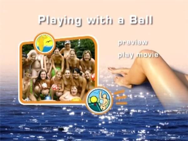 Naturist Freedom: Playing with a ball - Boundaries disappear in the world of naturism and nudism