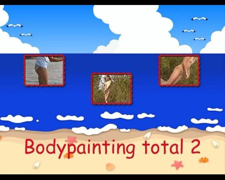 Naturistin: Bodypainting Total 2 - Those wishing to register as nudists