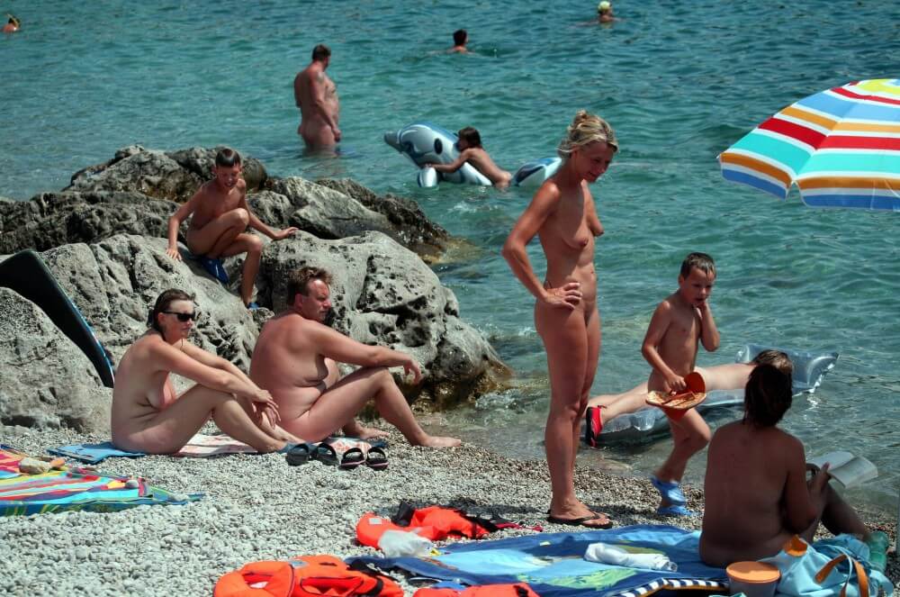 Rock Side Family Camping pics - True nudism began here