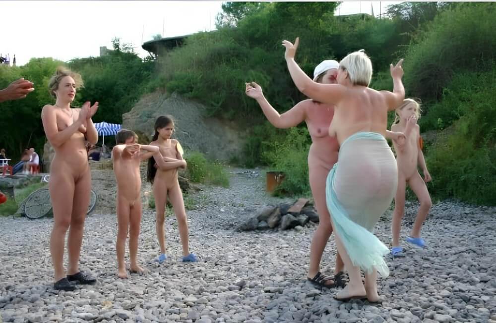 Dances on a beach pics - Nudity is seen as a natural part of life among nudists