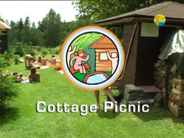 Naturist Freedom: Cottage Picnic DVD - Nudity helps one better understand oneself and the surrounding world