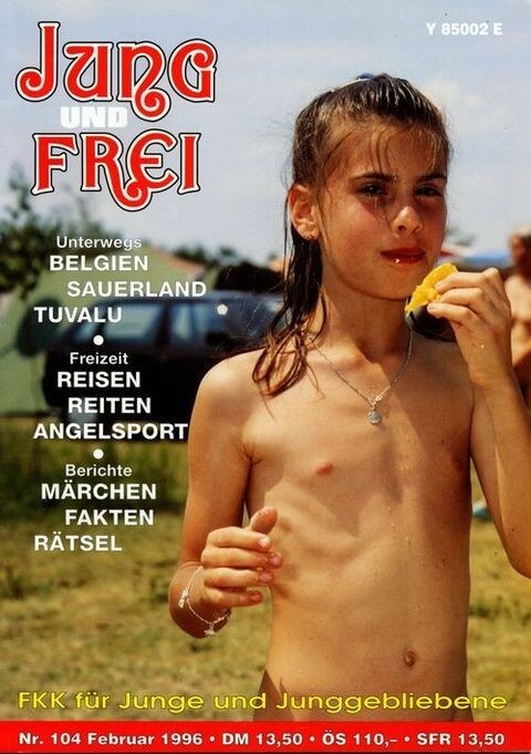 Jung und Frei Nr 104 - It is a philosophy based on trust and respect for the naked body and nature