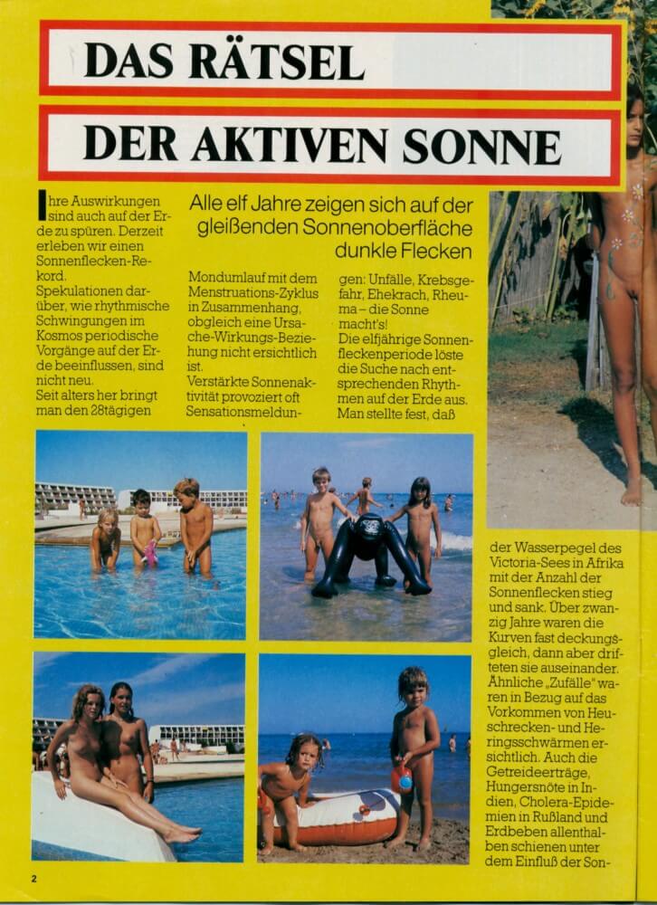 Jung und Frei Nr 37 - In ancient times, sports were practiced in the nude