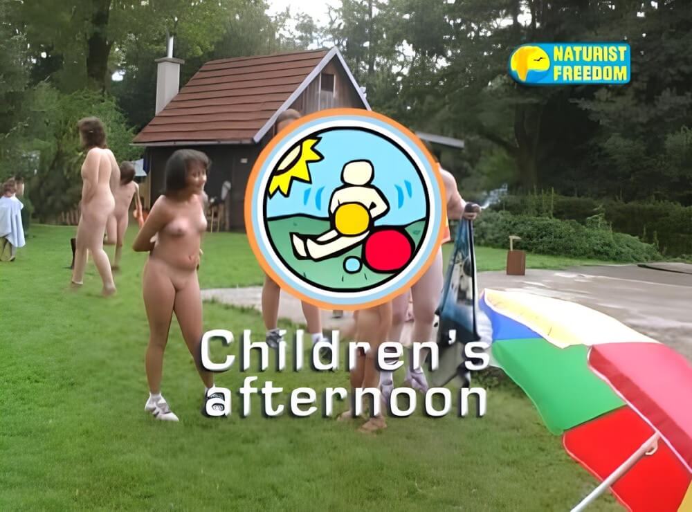 Naturist freedom: Childrens Afternoon - Leaving the house while naked