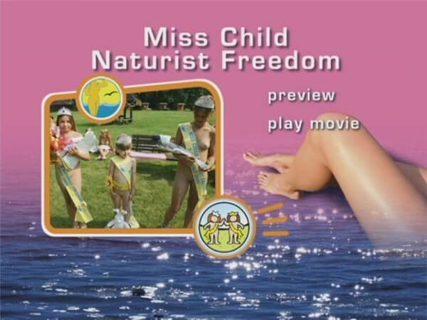 Naturist Freedom: miss child origin - Nudism and naturism value harmony and balance