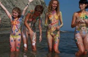 A Mediterranean Crag photos - At the heart of nudism lies the idea of equality and respect for oneself and others