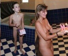 Naturists celebrates birthday photos - Nudity is considered a natural part of human life