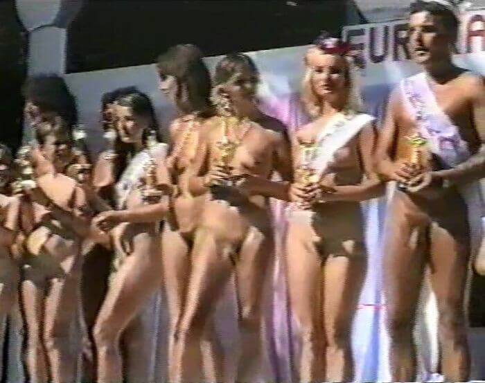 Miss Eureka 1988 video - Naturism teaches respect for nature