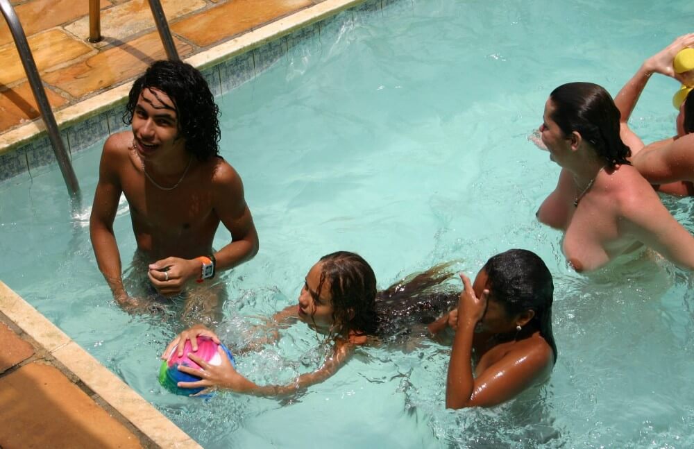 Brazilian Near Pool Profile pics - Undressing is permissible only within ones own community