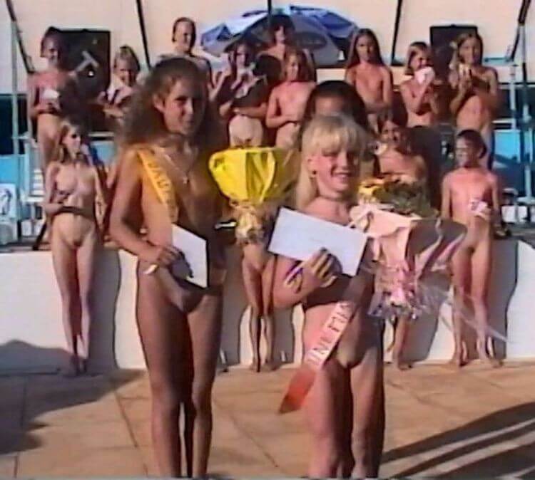Poolside Pageant Classics Full HD video - Being naked fosters trust