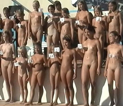 Pageant Family Lines Full HD video - Naturism as a way to connect with nature and achieve inner harmony