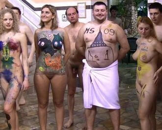 AquaPark Pageant Night Full HD video - Nudity is an expression of natural beauty and harmony